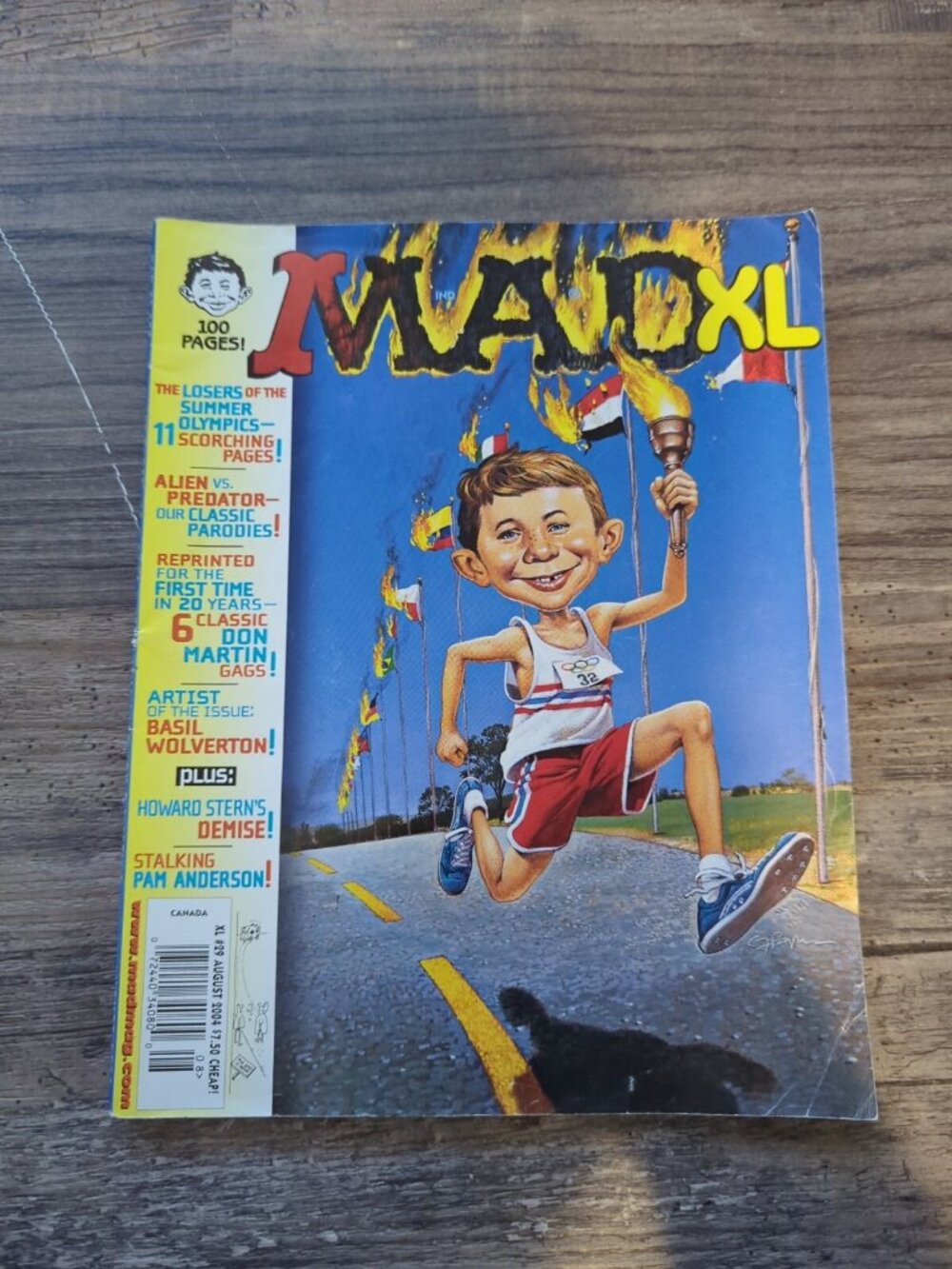 2004 Aug MAD XL Magazine #29 VG/FN 5.0 Alfred E Neuman / Basil Wolverton Issue